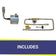Load image into Gallery viewer, 24" Square Stainless Steel Drop-In Pan with S.I.T. System (18 Ring) - Natural Gas Bundle
