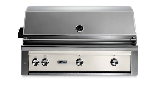 Lynx L42ATR 42-Inch All Trident Pro Grill in Glacier Finish