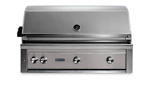 Lynx L42ATR 42-Inch All Trident Pro Grill in Limestone Finish
