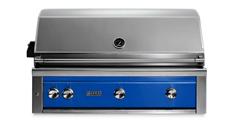 Load image into Gallery viewer, Lynx L42ATR 42-Inch All Trident Pro Grill in Pacific Blue Finish
