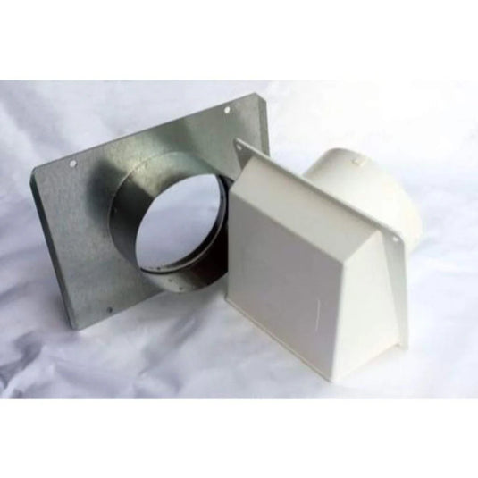 Majestic 1-piece outside air kit for Royalton Radiant wood burning fireplace