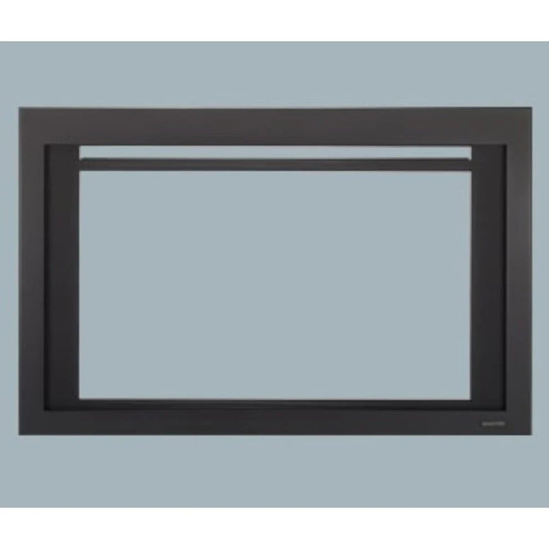 Load image into Gallery viewer, Majestic black clean screen front for Ruby and Trilliant 25 inch gas fireplace inserts
