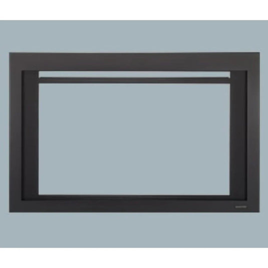 Majestic black clean screen front for Ruby and Trilliant 25 inch gas fireplace inserts