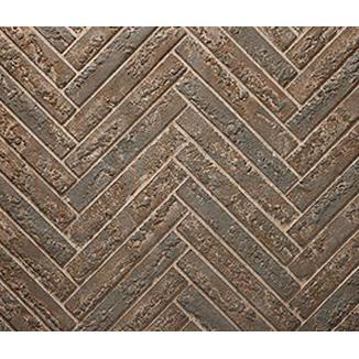 Majestic brown premium herringbone interior panels for Courtyard 42 inch outdoor vent free gas fireplace firebox interior design