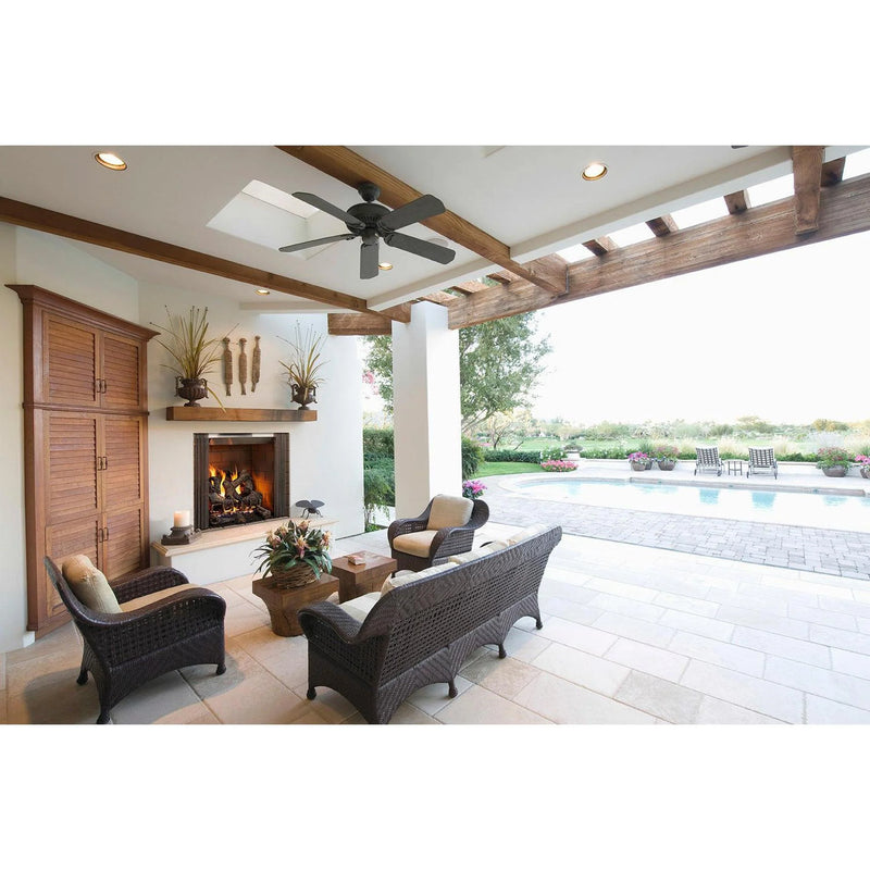 Load image into Gallery viewer, Majestic Castlewood 42 inch traditional outdoor wood burning fireplace
