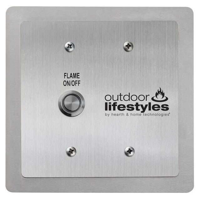 Load image into Gallery viewer, Majestic Courtyard 36 inch traditional outdoor vent-free natural gas fireplace with IntelliFire ignition system, clean face and flush hearth design, stainless steel pull screens
