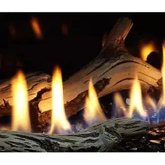 Majestic driftwood log set for Echelon II 48-inch gas fireplace