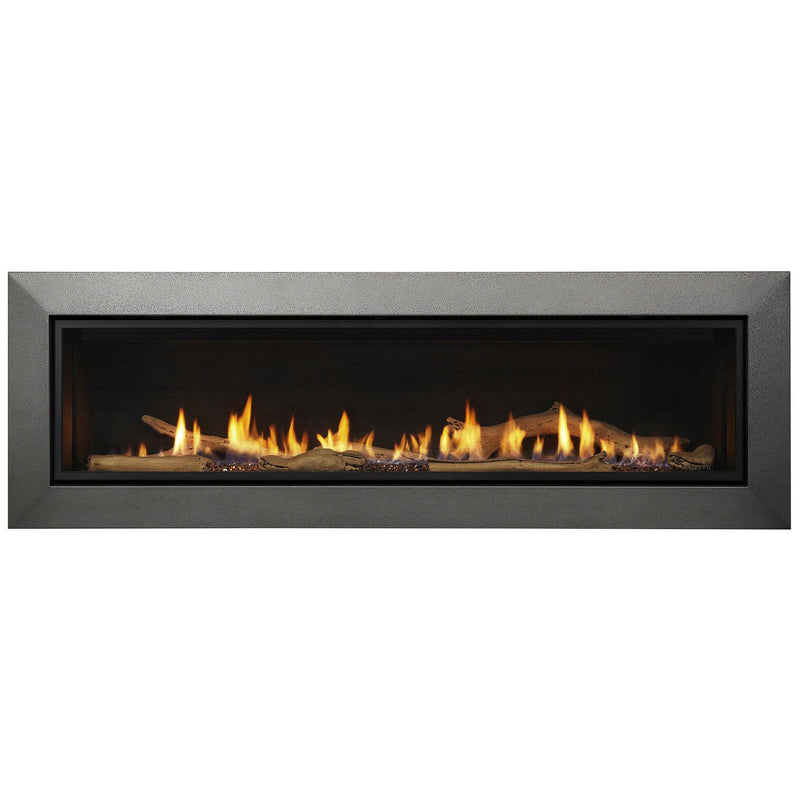 Load image into Gallery viewer, Majestic Echelon II 60-inch linear contemporary direct vent natural gas fireplace with IntelliFire Touch ignition system
