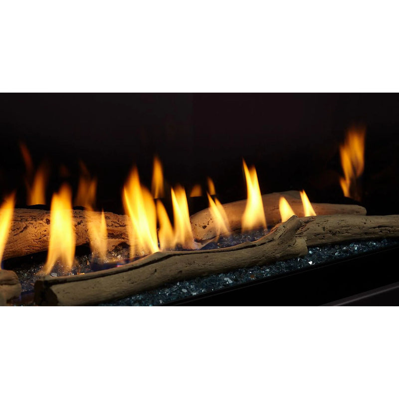 Load image into Gallery viewer, Majestic Jade 42-inch linear contemporary direct vent natural gas fireplace with IntelliFire Touch ignition system
