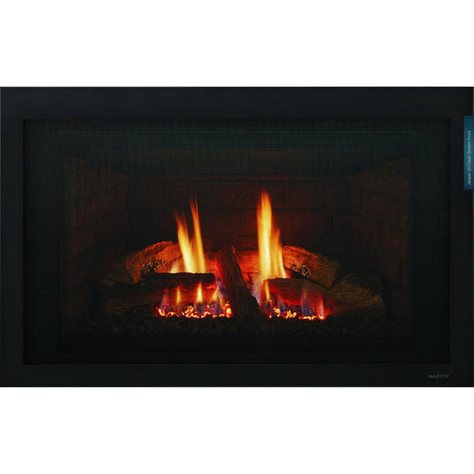 Majestic Jasper 30-inch traditional direct vent natural gas fireplace insert with IPI ignition system