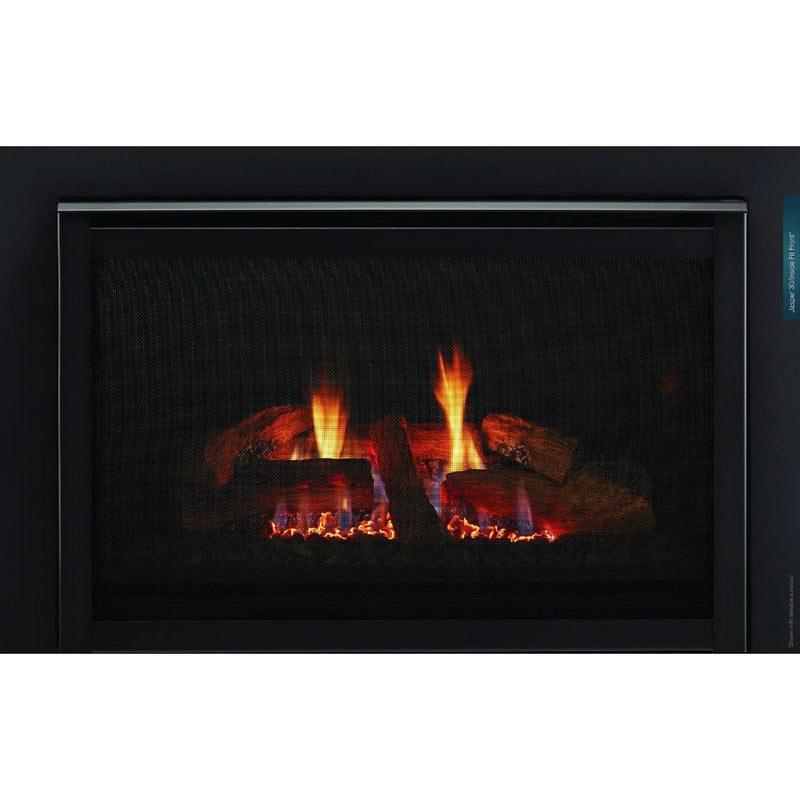 Load image into Gallery viewer, Majestic Jasper 30-inch traditional direct vent natural gas fireplace insert with IPI ignition system
