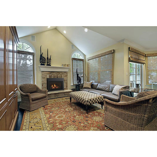 Majestic Jasper 30-inch traditional direct vent natural gas fireplace insert with IPI ignition system