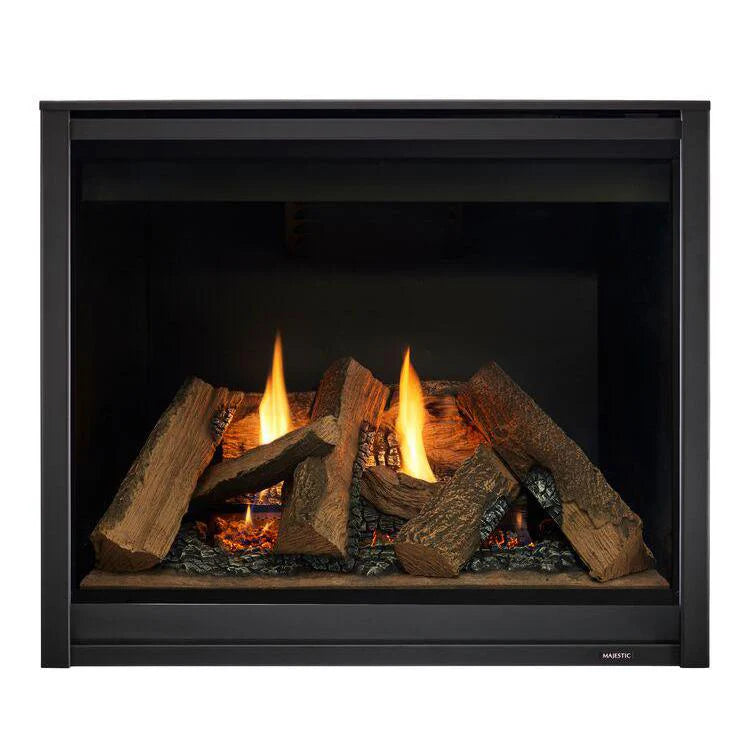 Load image into Gallery viewer, Majestic Meridian 36-inch traditional top/rear direct vent natural gas fireplace with IntelliFire Touch ignition system
