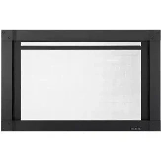 Majestic Mission black full view screen front for Trilliant 30 inch gas fireplace insert