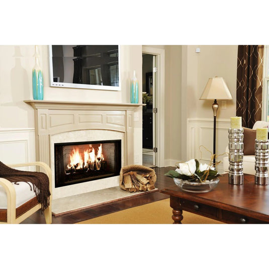 Majestic Royalton 36 inch radiant traditional wood burning fireplace