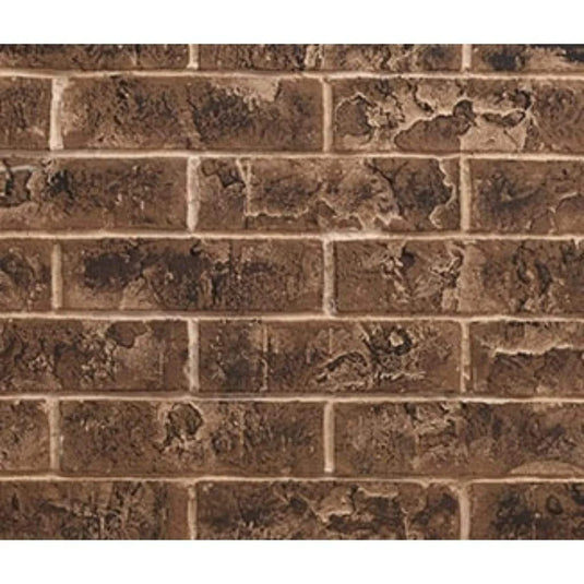 Majestic Tavern Brown traditional brick interior panels for Ruby 25-inch direct vent gas fireplace insert