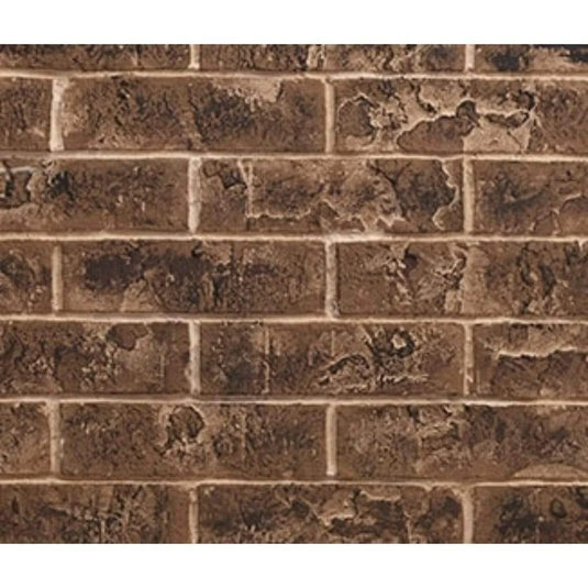 Majestic Tavern Brown traditional brick interior panels for Ruby and Jasper 30-inch direct vent gas fireplace inserts