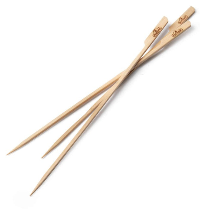 Napoleon 12-Inch Bamboo Skewers – Set of 30 Eco-Friendly Grilling Sticks for Kebabs and Appetizers