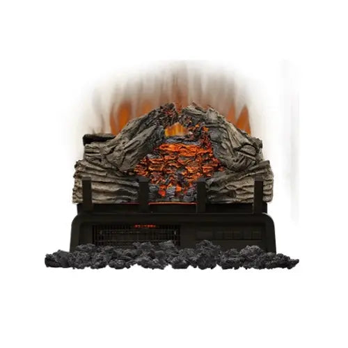 Napoleon 18-inch Woodland Electric Log Set with realistic hand-painted resin logs and LED flame effects