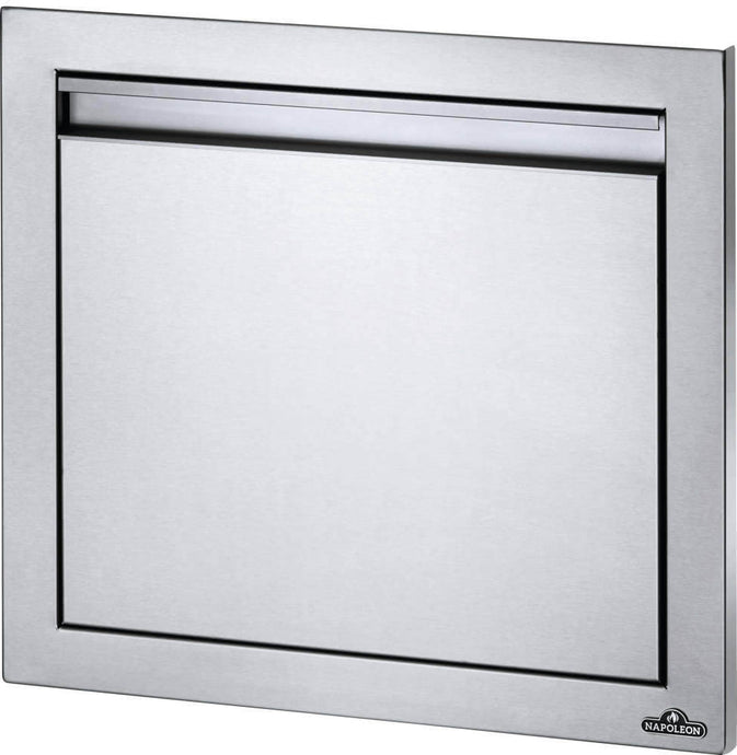 Napoleon 18x16 Inch Single Access Drawer in Stainless Steel for Outdoor Kitchens