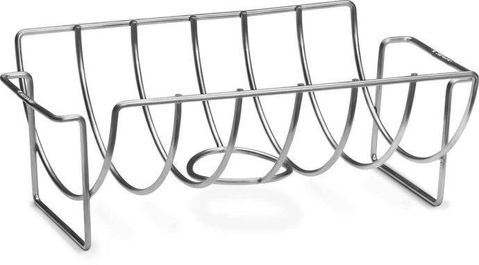 Napoleon 3-in-1 Roasting Rack with Reversible Design for Roasting Beef, Beer Can Chicken, and Upright Ribs