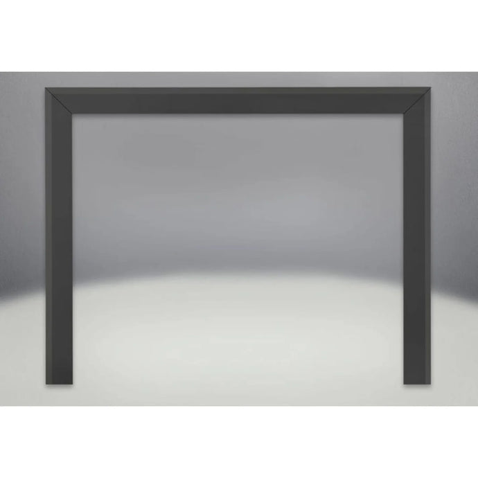 Napoleon 3-sided black finishing trim with beveled edge for 42 inch Ascent fireplace