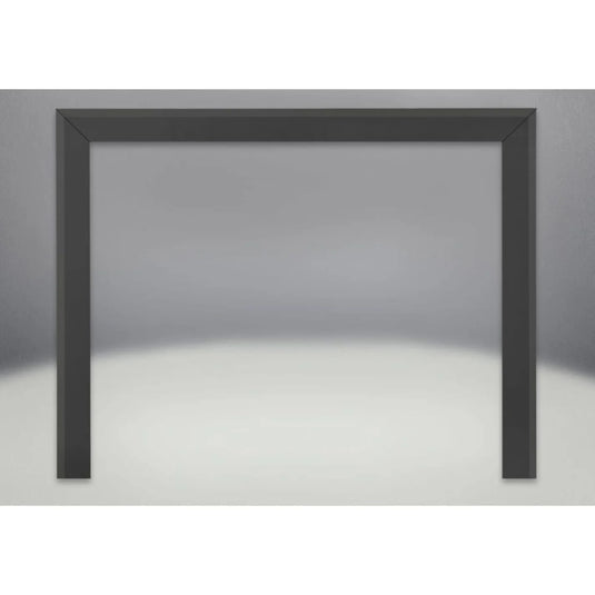 Napoleon 3-sided black finishing trim with beveled edge for 42 inch Ascent fireplace