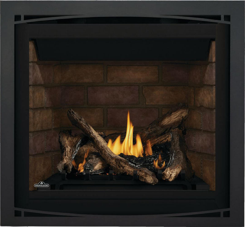 Load image into Gallery viewer, Napoleon 36-inch Altitude direct vent propane fireplace with electronic ignition and customizable design

