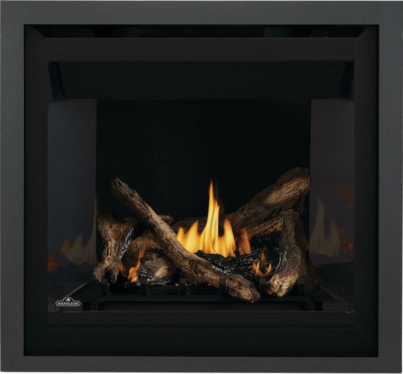 Load image into Gallery viewer, Napoleon 36-inch Altitude direct vent propane fireplace with electronic ignition and customizable design

