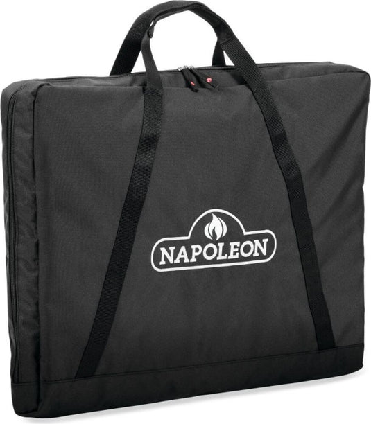 Napoleon 61093 griddle insert carrying bag showing reinforced straps and side zipper