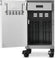 Load image into Gallery viewer, Interior view of Napoleon 68003 left storage cabinet with concealed drawer, storage dividers and integrated tool hooks
