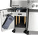 Load image into Gallery viewer, Napoleon 68003 Prestige storage cabinet interior showing pull-out drawer, vertical storage dividers and tool hooks
