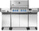 Load image into Gallery viewer, Napoleon 68003 two-piece stainless steel storage cabinets installed on both sides of a Prestige gas grill
