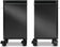 Load image into Gallery viewer, Napoleon 68004 Phantom Prestige two-piece matte black under grill storage cabinet set with locking caster wheels
