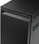 Load image into Gallery viewer, Close-up of Napoleon 68004 Phantom Prestige matte black storage cabinet showing concealed upper drawer and side ventilation
