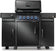 Load image into Gallery viewer, Two Napoleon 68006 matte black storage cabinets installed on both sides of a Phantom Rogue PRO-S gas grill
