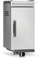Load image into Gallery viewer, Angled view of Napoleon 68008 Rogue PRO stainless steel storage cabinet in right-hand configuration with side ventilation
