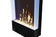 Load image into Gallery viewer, Close-up of yellow flames and crystal ember media inside a Napoleon Allure Vertical electric fireplace
