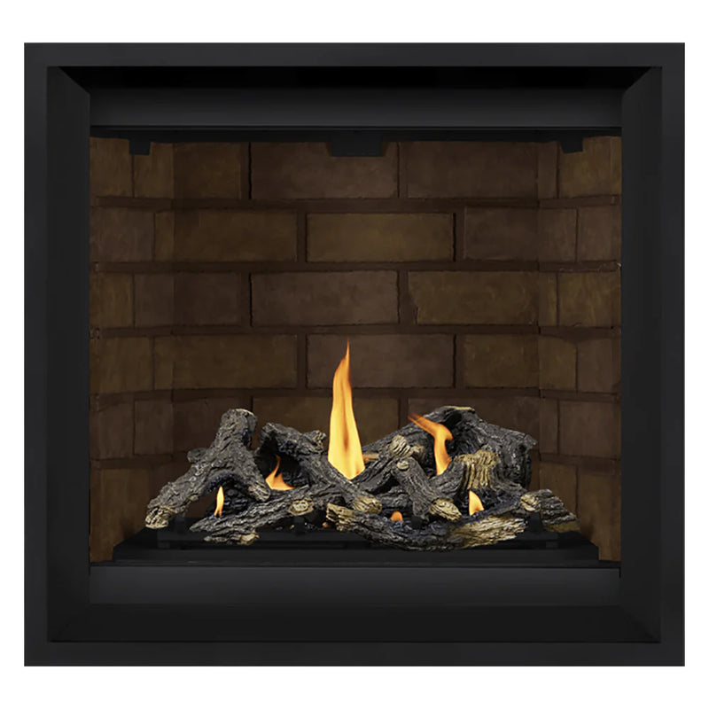 Load image into Gallery viewer, Napoleon Altitude X Series 36-inch electronic ignition direct vent gas fireplace with blower kit
