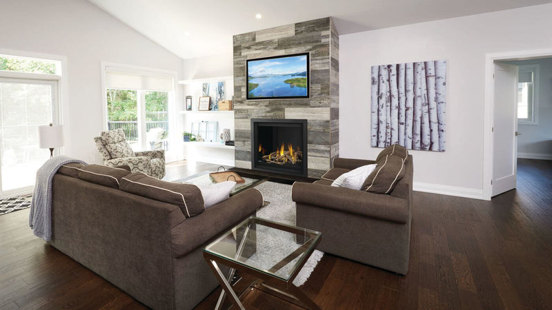 Load image into Gallery viewer, Napoleon Altitude X Series 42-inch electronic ignition direct vent gas fireplace with blower kit
