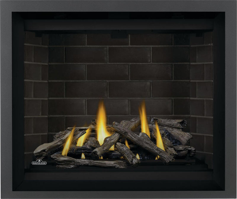 Load image into Gallery viewer, Napoleon Altitude X Series 42-inch electronic ignition direct vent gas fireplace with blower kit
