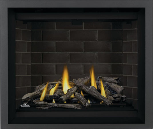 Napoleon Altitude X Series 42-inch electronic ignition direct vent gas fireplace with blower kit