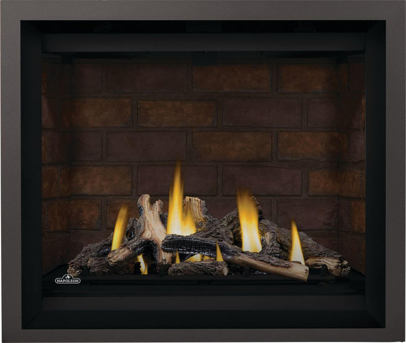 Load image into Gallery viewer, Napoleon Altitude X Series 42-inch electronic ignition direct vent gas fireplace with blower kit
