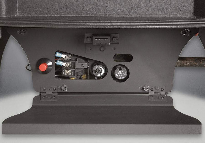 Load image into Gallery viewer, Napoleon Arlington 19&quot; Porcelain Majolica Brown Direct Vent Cast Iron Gas Stove with Millivolt Ignition
