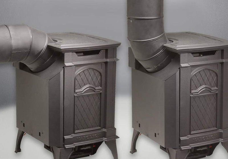 Load image into Gallery viewer, Napoleon Arlington 19&quot; Porcelain Majolica Brown Direct Vent Cast Iron Gas Stove with Millivolt Ignition
