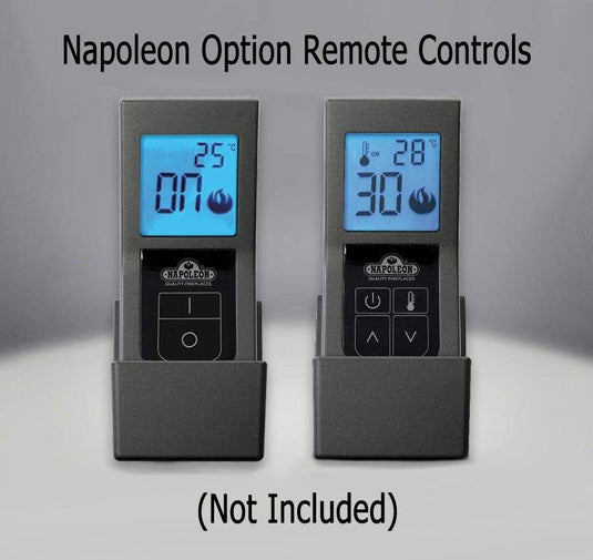 Napoleon Arlington 19" Porcelain Majolica Brown Direct Vent Cast Iron Gas Stove with Millivolt Ignition