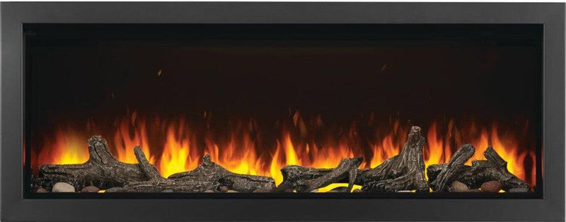 Load image into Gallery viewer, Napoleon Astound 50-inch built-in electric fireplace with Wi-Fi connectivity and ultra-realistic flames
