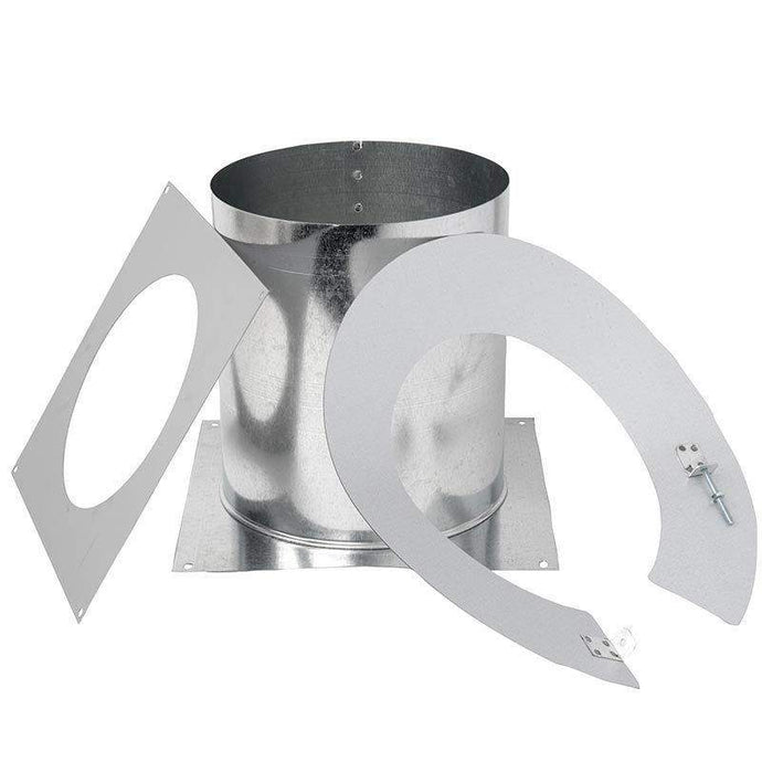 Napoleon Attic Firestop/Vent Sleeve Assembly for Flexible Direct Vent, 8x10-inch