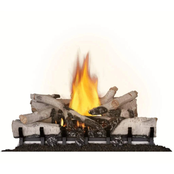 Napoleon Birch Log Set Accessory for 36-Inch Riverside Outdoor Fireplace with realistic birch and oak logs