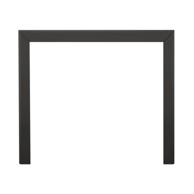 Napoleon black beveled 3-sided finishing trim for 36-inch Elevation X fireplace